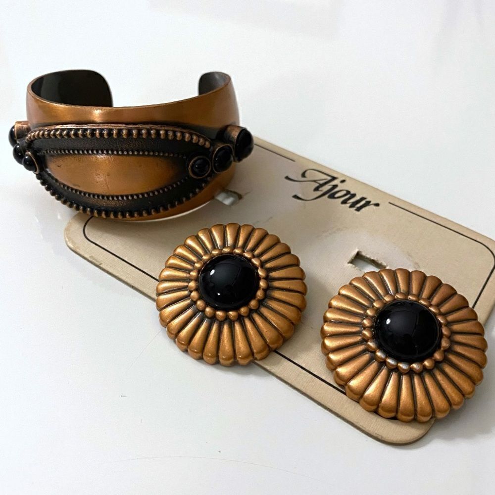 Epic True Vintage 1970s Bohemian Statement Set Cu… - image 7